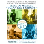 Stage massage tuina des 4 Saisons - 2023 - sophie-bouvier